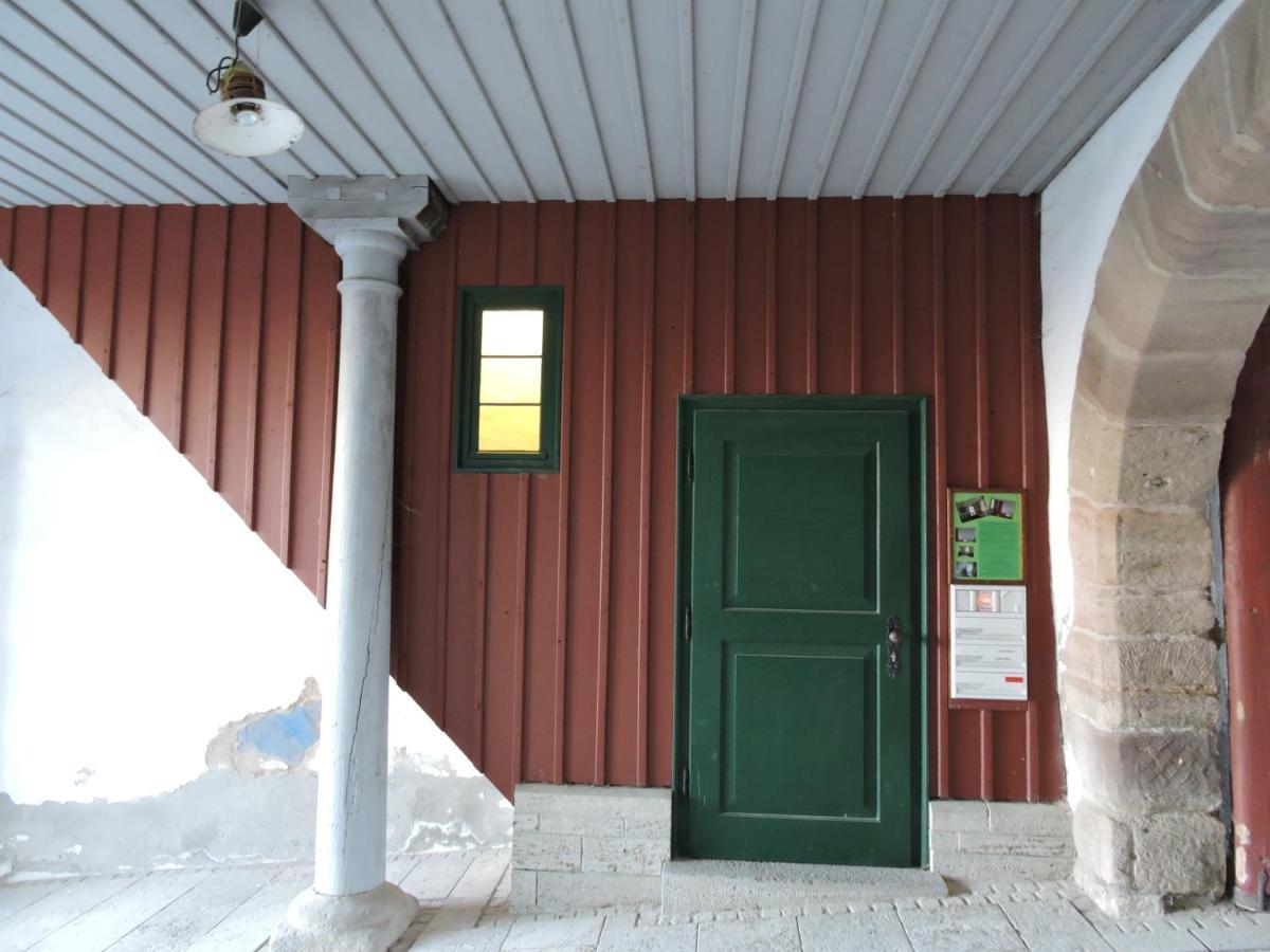 Turmstueble Im Torhaus Von 1545 Apartment Burgbernheim ภายนอก รูปภาพ